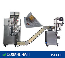 SL-S2W两头秤三角尼龙包内外袋包装机