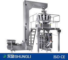 SL-320W组合秤膨化食品包装机 炒货包装机