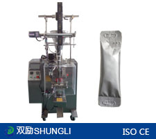 SL-30BFY水平螺杆粉末背封圆角包装机