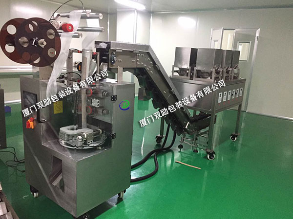 六个秤三角包内外袋包装机