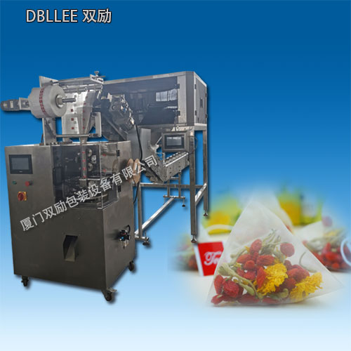 SL-S6L六秤输送斗三角袋包装机  花草包装机 多物料混合包装机